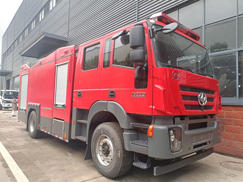 上汽紅巖8噸泡沫消防車(國六)
